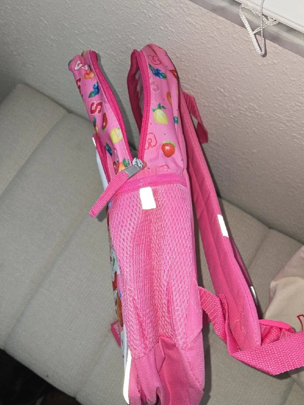 Strawberry Shortcake Pink Kids Backpack & Tote Set